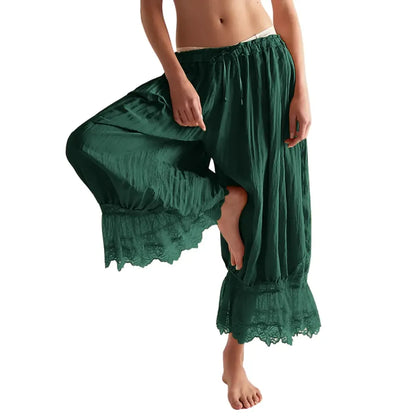Lace Bloomer Pants