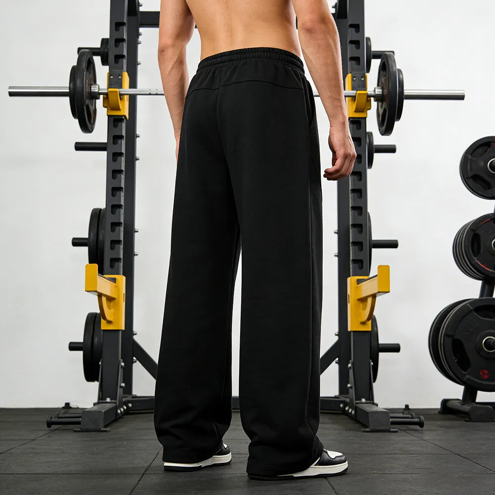 Men's Oversize Fleece Thermal Lined Sweatpants