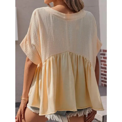 Women’s Summer Babydoll Tops