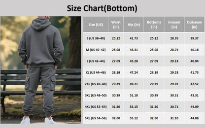 Men's Fleece Lined Casual Set