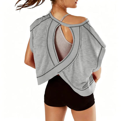 Women’s Open Back Workout Tops