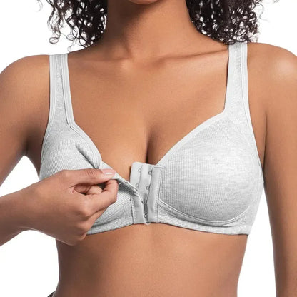 Adjustable Front Closure Push-Up Bra
