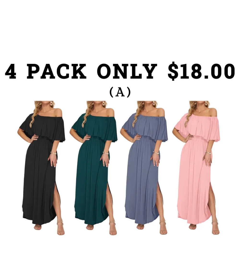 Womens Off The Shoulder Dress