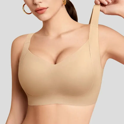 Women Wireless Push Up Jelly Bra
