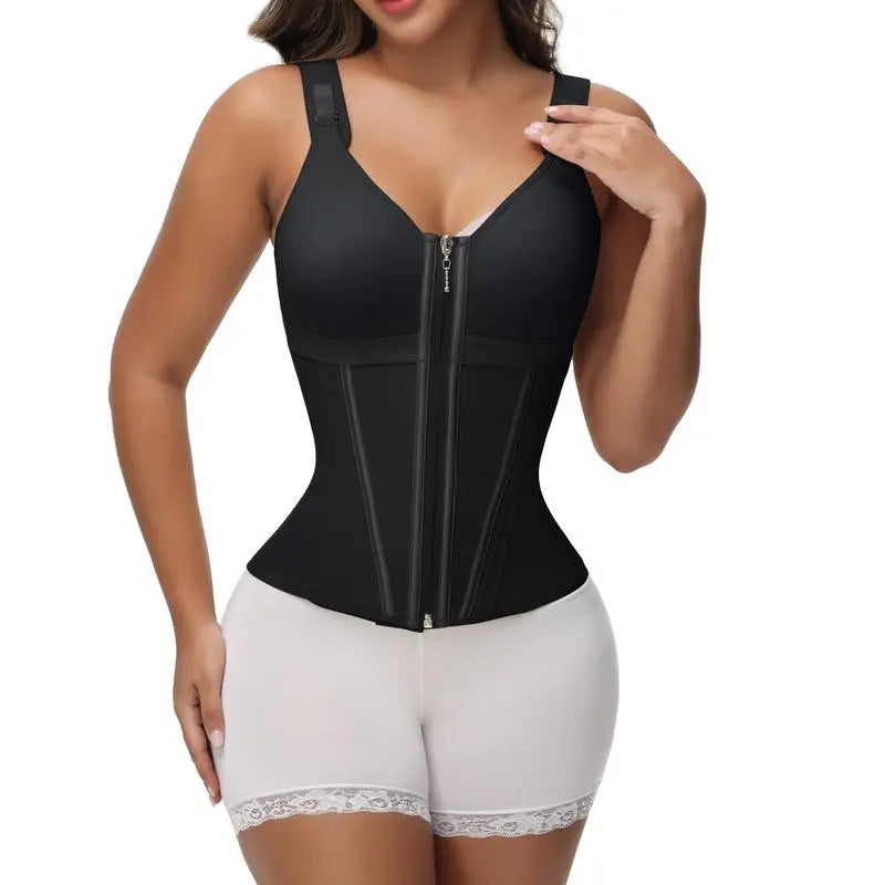 Waist Shapewear for Women with Bra Tummy Control Girdle
