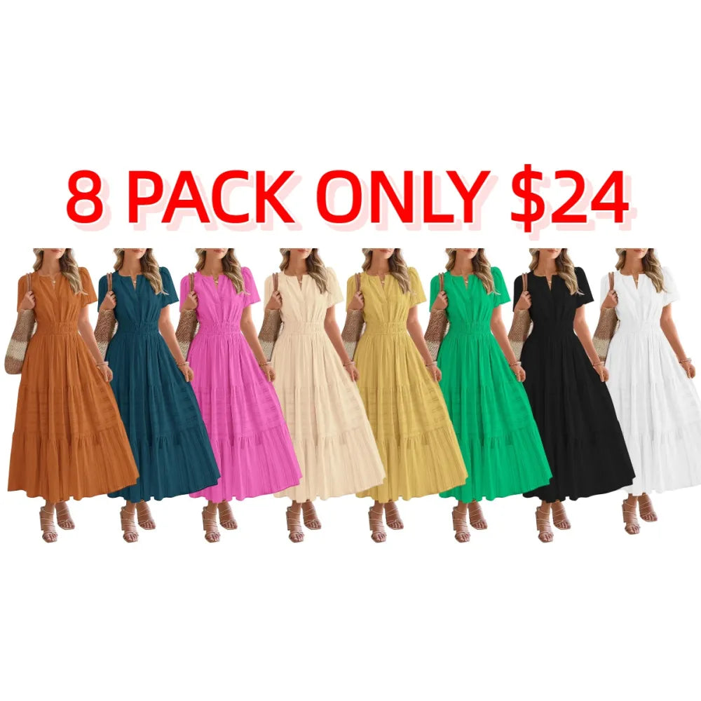 Women's Summer 2026 Casual Maxi Dress