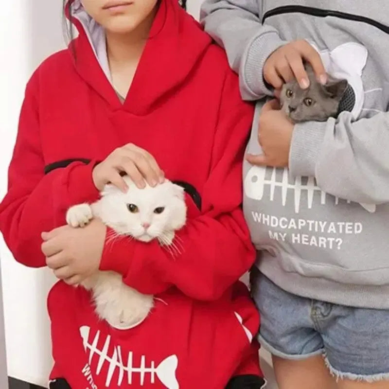 Cat Pouch Hoodie