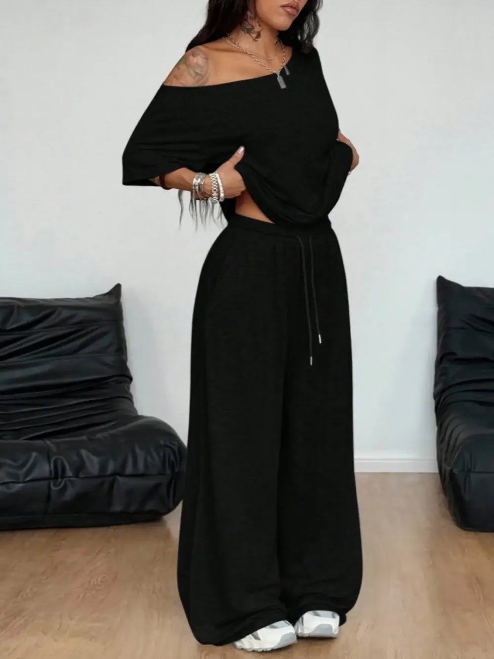 2pcs/Set Women's Minimalist Basic Daily Wear