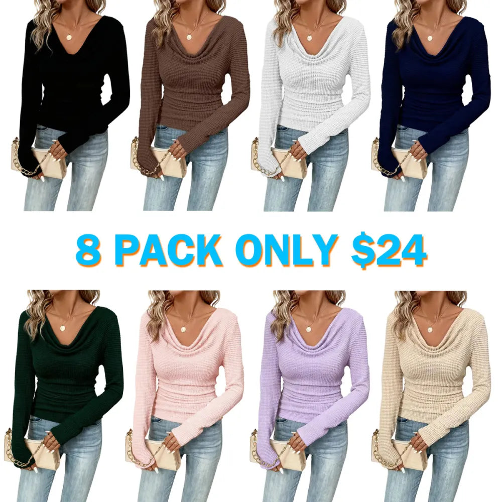 Women's Slim-Fit Long Sleeve T-Shirt