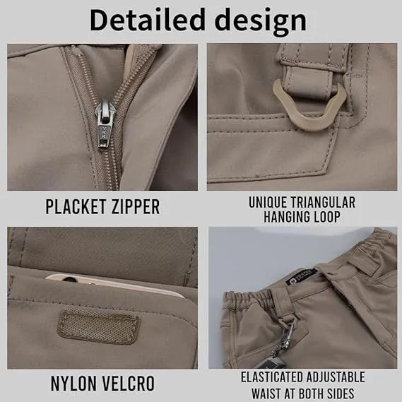 Men's Tactical Pants Work Pants Water Resistant Hiking Pants