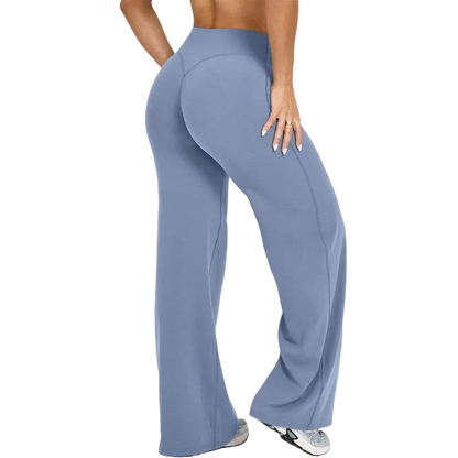 Straight Leg Bottoms Casual Pants