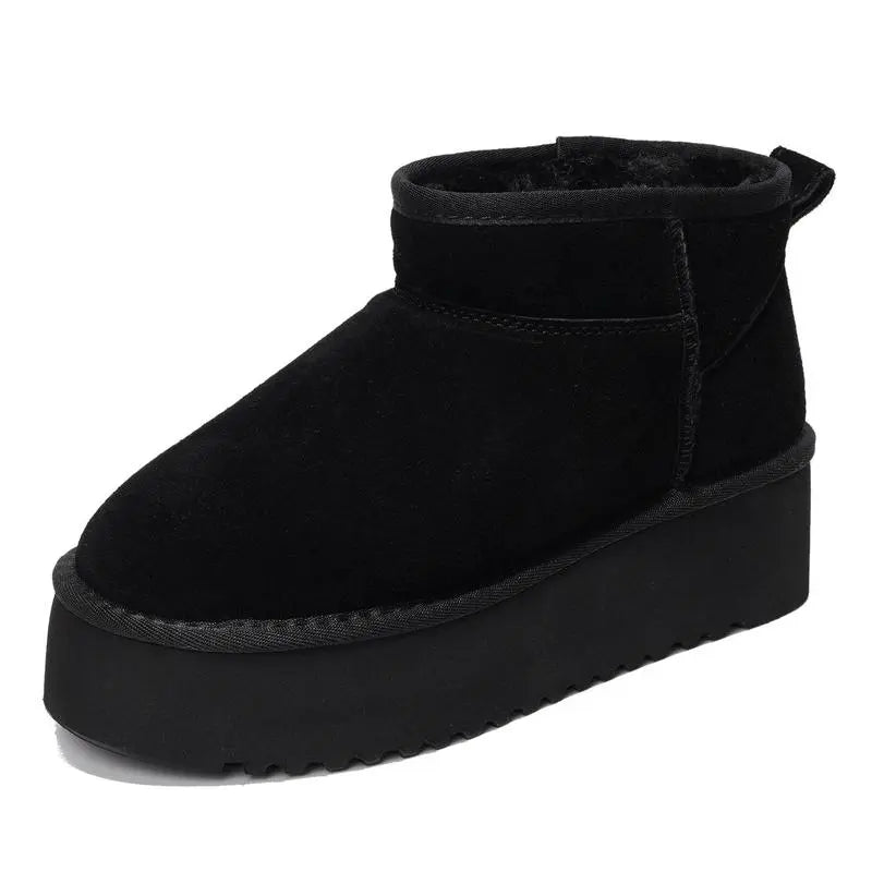 Women Lightweight Memory Foam Fuzzy Boots