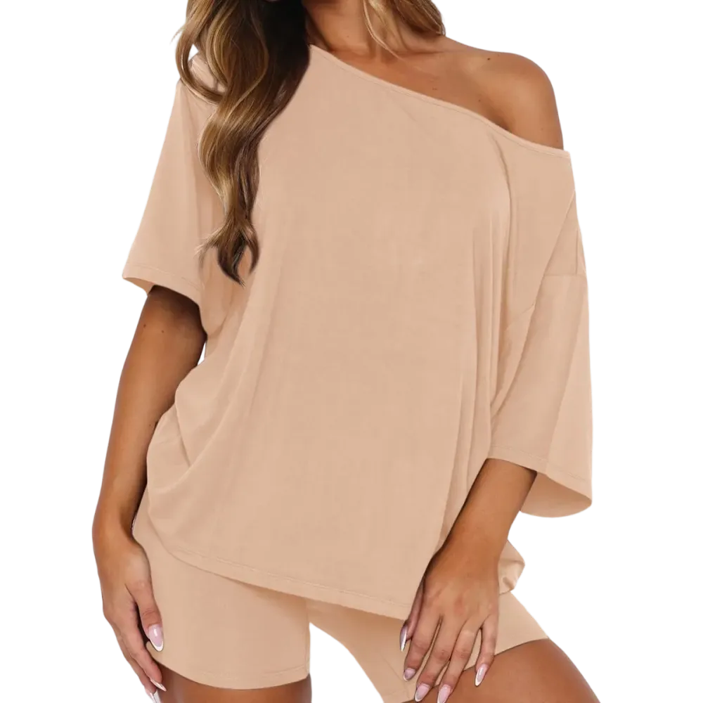 Women’s Off-Shoulder Lounge Set