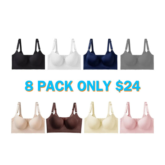 Plus size girls' bra, comfortable, slimming and anti-sagging