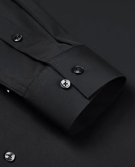 Men's 16-Way Stretch Slim Fit Long Sleeve Button Down Shirts