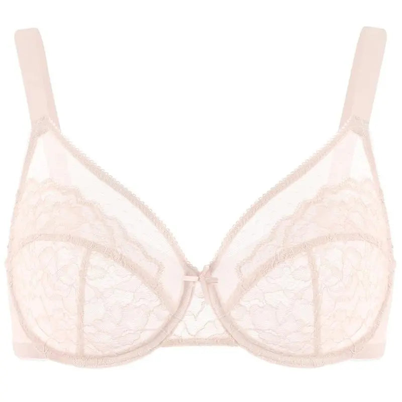 Enchante Floral Lace Plus Size Full Coverage Bra