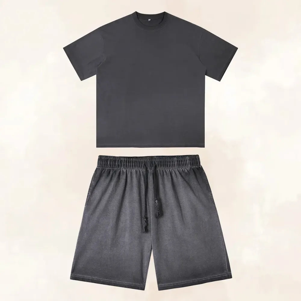 Women's Oversized Tshirt & Shorts Set