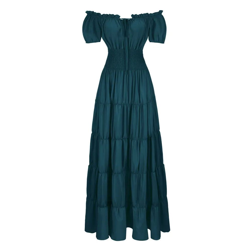 Women Medieval Irish Under Dress Retro Gown