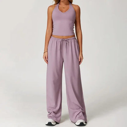 Womens Two Piece Casual Comfortable Sportswear