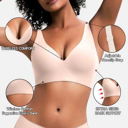 Jelly Wireless Womens Comfortable Wireless Bras
