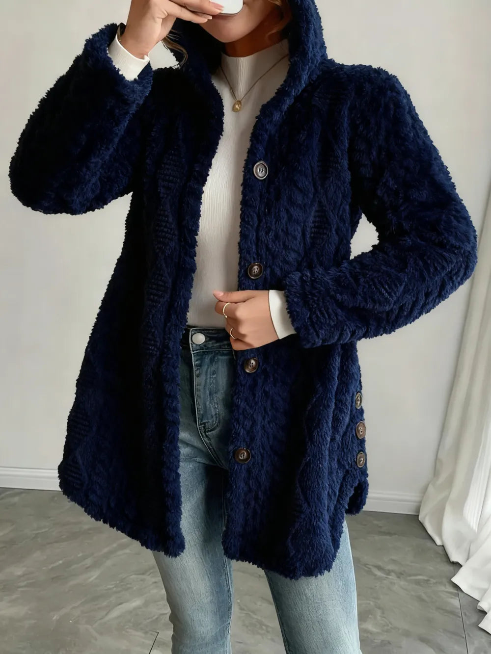 Women's Cardigan Long Sleeve Coat