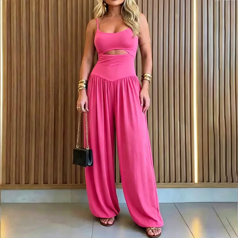 Women's Cut-out Cami Jumpsuit