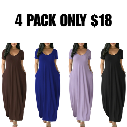 Women's Long Fitted Dress