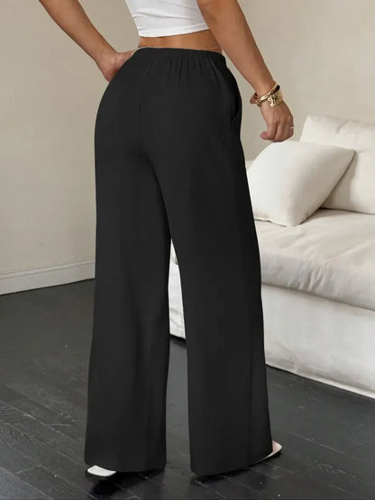 Women's Linen Wide Leg Pants